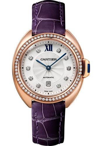 cartier-cle-de-cartier-watch-31-mm-pink-gold-diamond-case-diamond-bezel-silvered-flinque-dial-aubergine-alligator-strap-wjcl0038