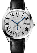 cartier-drive-de-cartier-watch-length-40-mm-steel-case-silvered-dial-two-calfskin-strap-wsnm0022