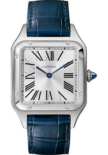 cartier-santos-dumont-watch-43-5-mm-steel-case-silver-dial-navy-blue-strap-wssa0022