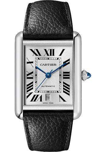 cartier-tank-must-watch-41-mm-x-31-mm-steel-case-silvered-dial-interchangeable-black-grained-calfskin-strap-wsta0040