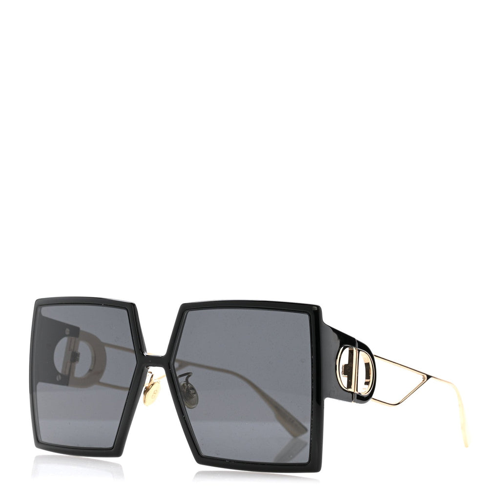 Dior Square Sunglasses — Black – Acetate 30 Montaigne