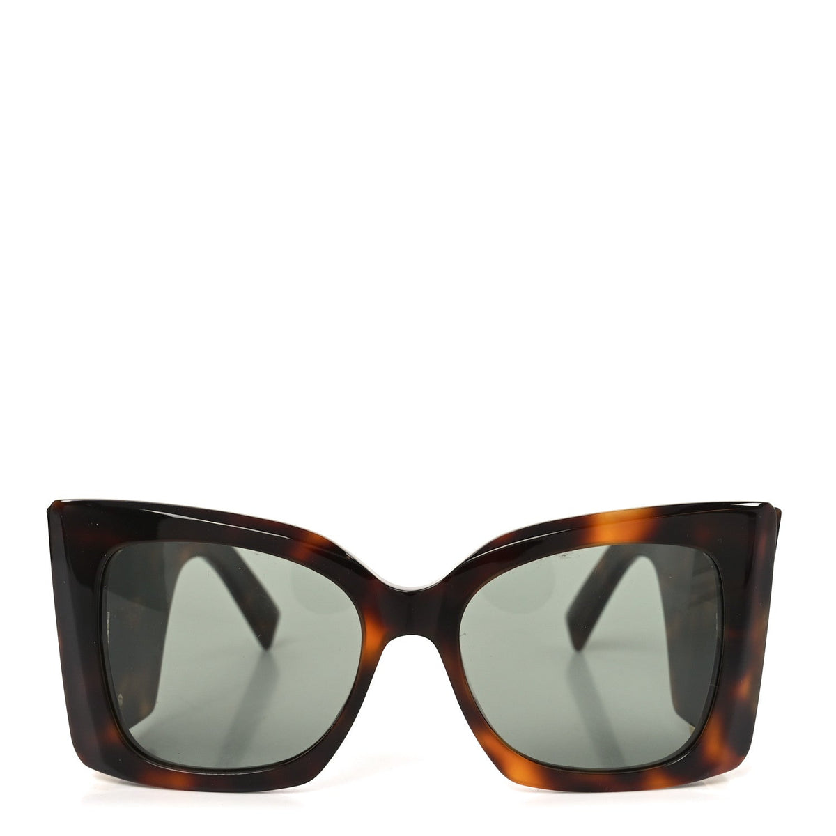 Saint Laurent Square Sunglasses — Tortoise – Blaze M119