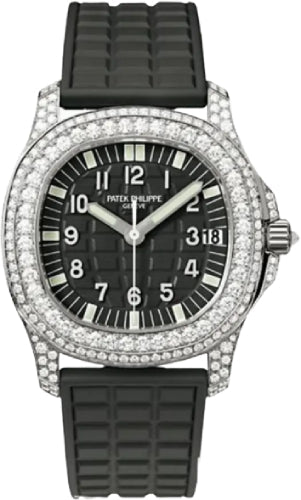 patek-philippe-aquanaut-ladies-white-gold-diamonds-black-dial-5069g-001
