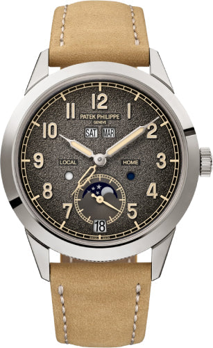 patek-philippe-complications-annual-calendar-travel-time-white-gold-textured-grey-dial-5326g-001