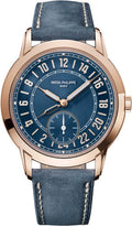 patek-philippe-complications-calatrava-24-hour-display-travel-time-rose-gold-blue-dial-5224r-001
