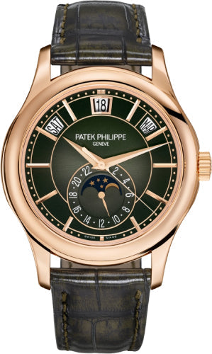 patek-philippe-complications-annual-calendar-moon-phases-rose-gold-olive-green-dial-5205r-011