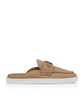 Christian Louboutin Chanme Donna Flat Leather Mules – 13348