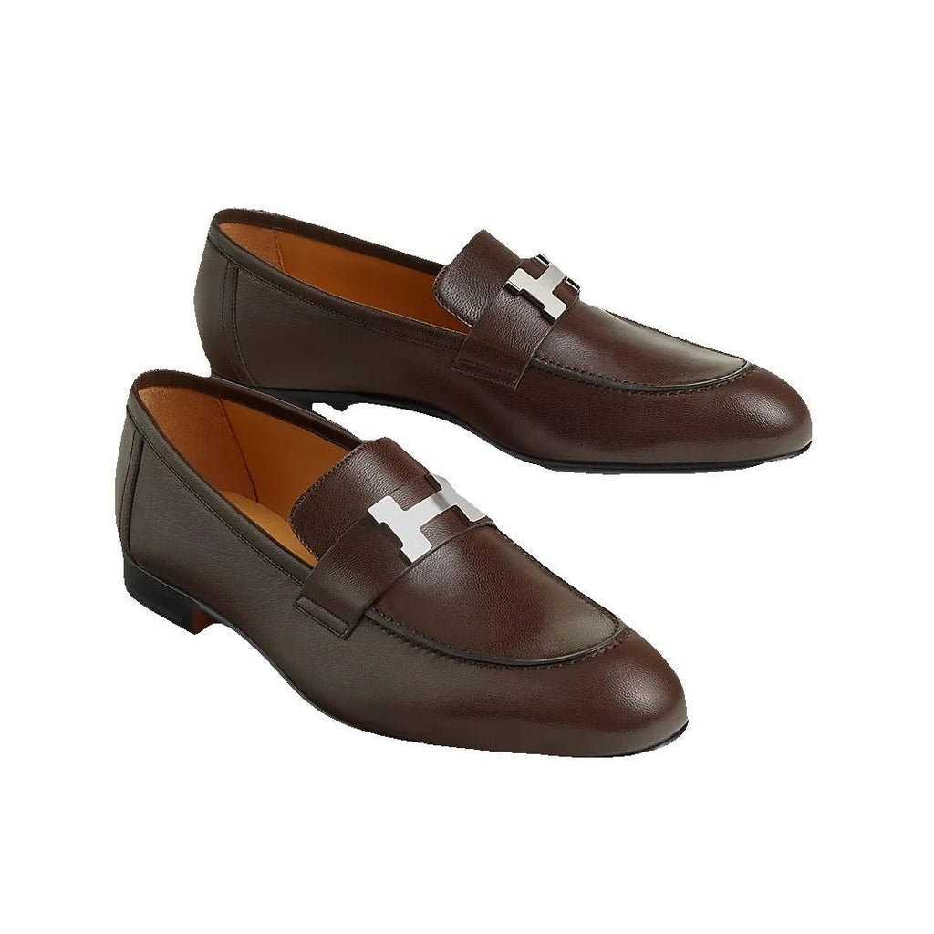 HERMÈS FAUBOURG LOAFER BROWN