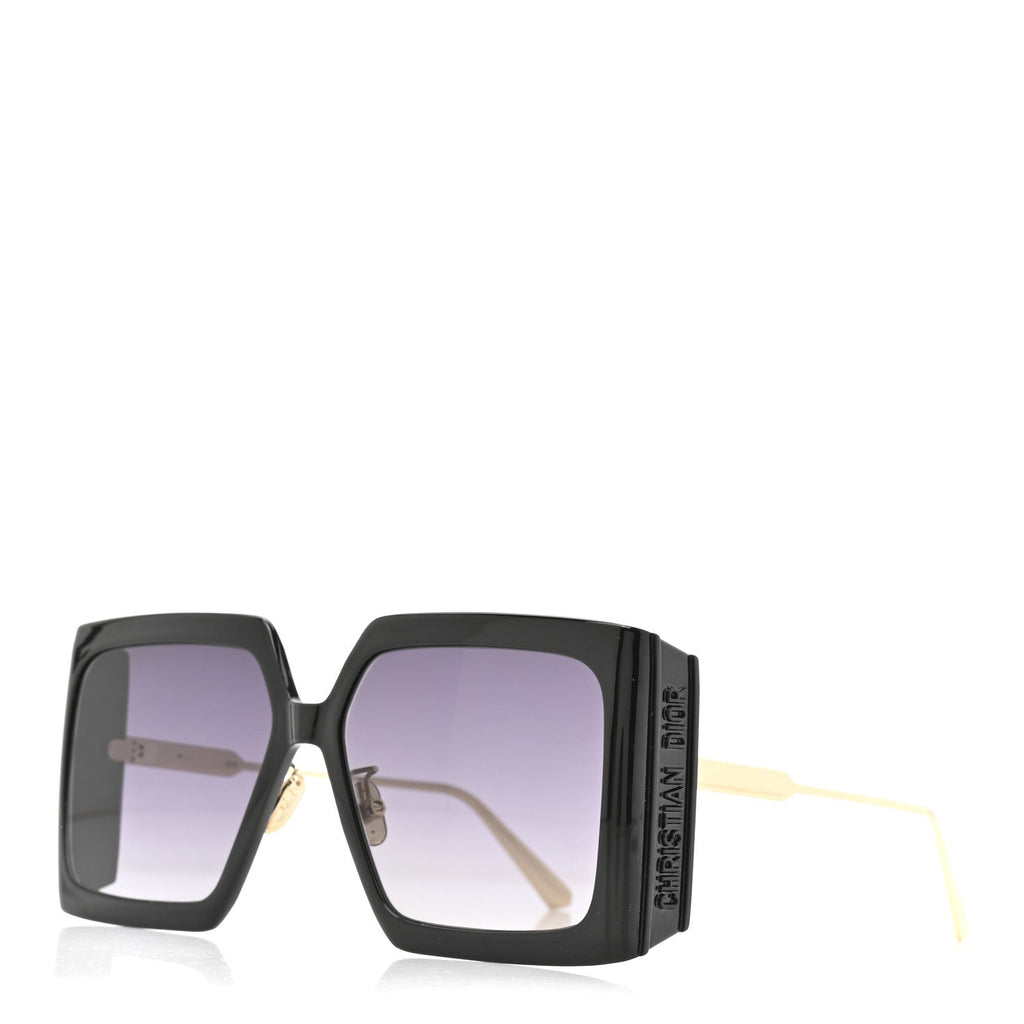 Dior Square Sunglasses — Black – Diorsolar S2U
