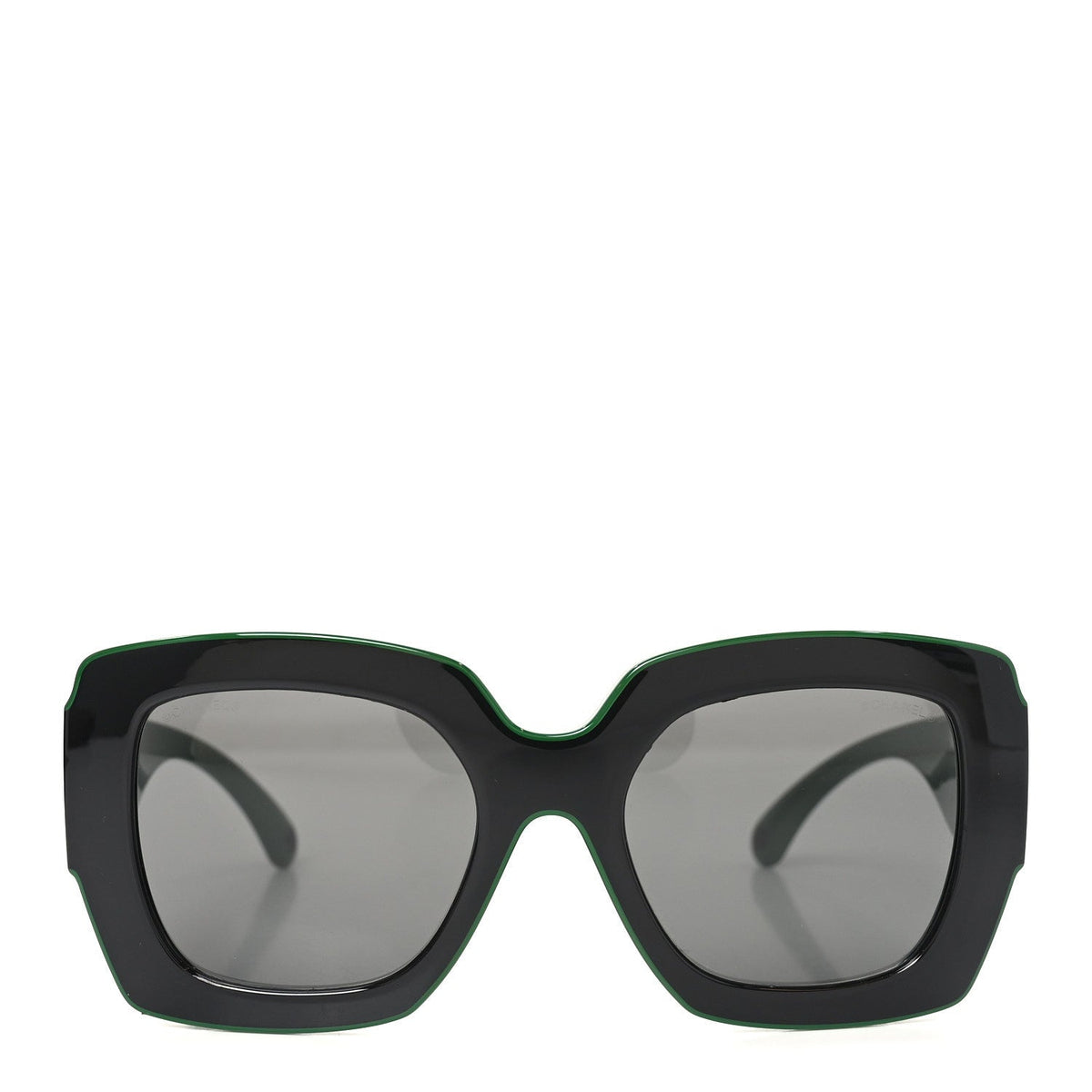Chanel Square Sunglasses — Black – Acetate 6059 Green