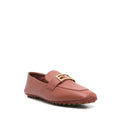 FENDI MOCASSINO BAGUETTE LOAFER PINK & ROSE