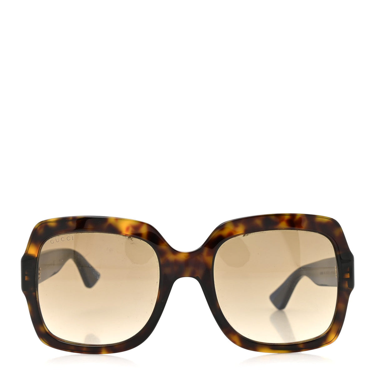 Gucci Square Sunglasses — Brown GG0036S