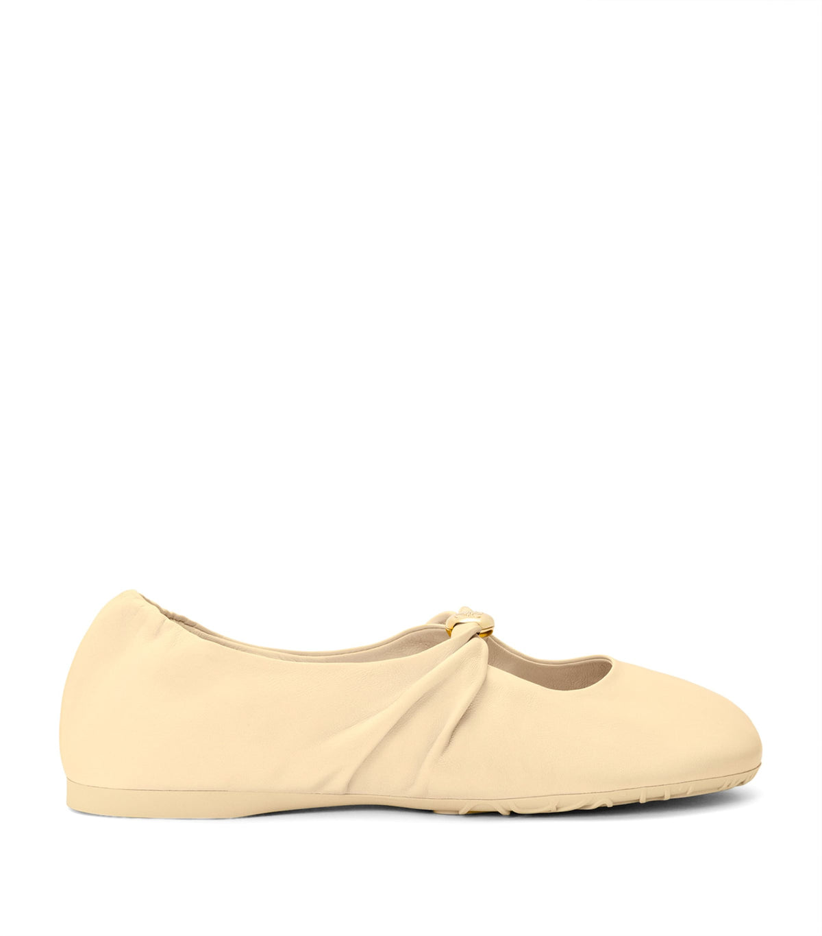 LOEWE Leather Pebble Soft Ballet Flats – 77486