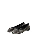 CHRISTIAN LOUBOUTIN BALLET FLAT BLACK (SPIKED)