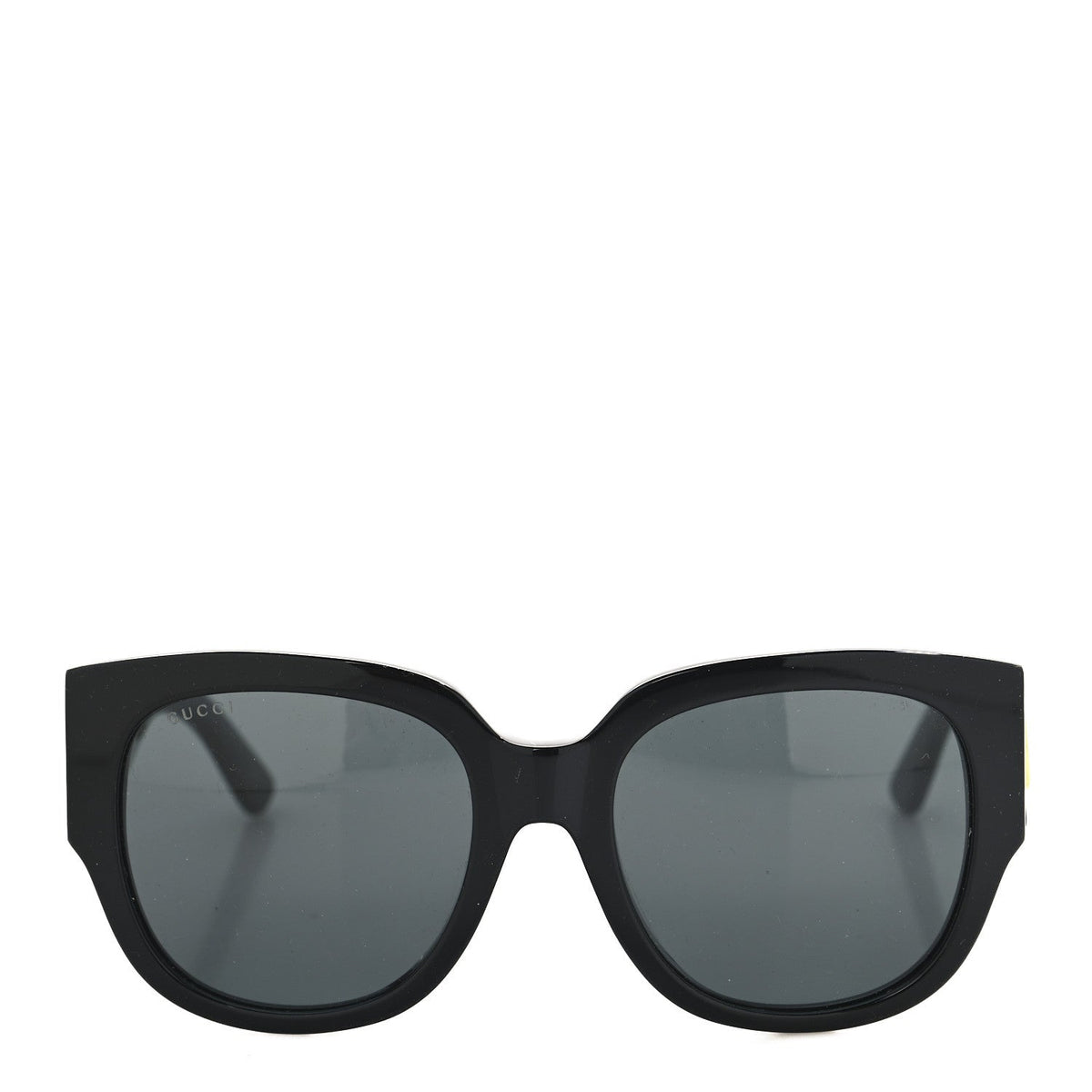 Gucci Square Sunglasses — Black – Acetate Frame GG0142SAN