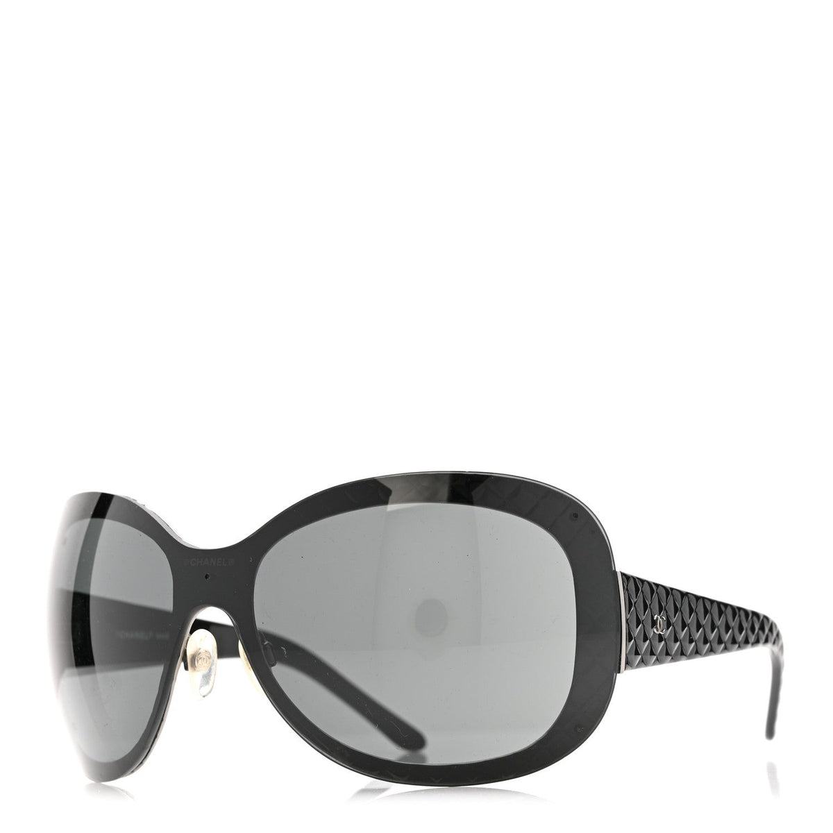 Chanel Square Sunglasses — Black – Quilted CC 4165
