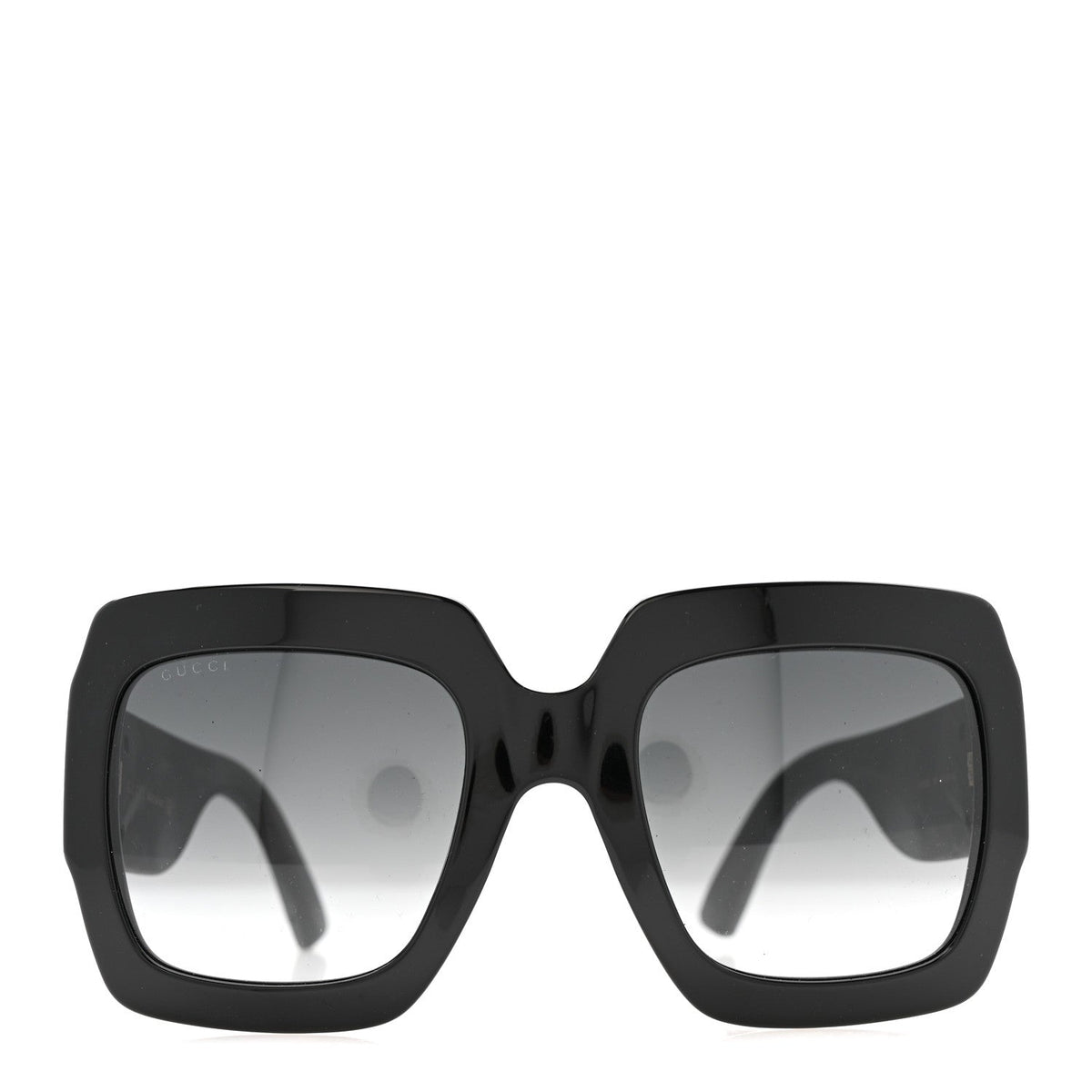 Gucci Square Sunglasses — Black GG0102S