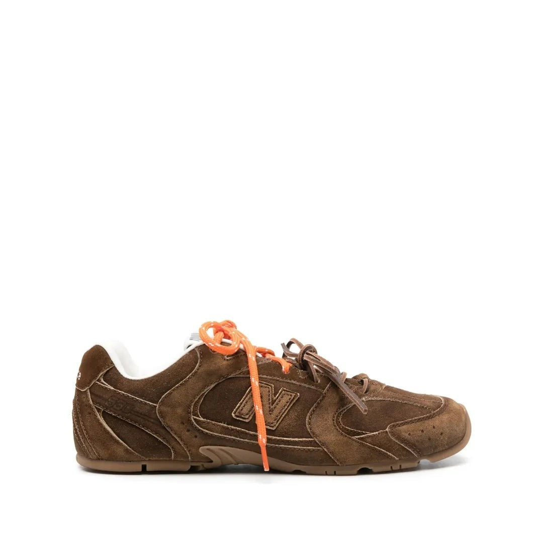 MIU MIU X NEW BALANCE SL SLIP-ON MULE BROWN