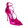 JIMMY CHOO AZIA HEELED SANDAL PINK (HOT PINK)