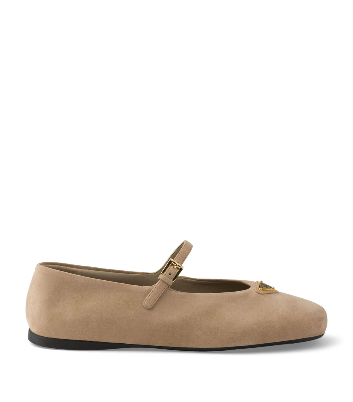 Prada Suede Ballet Flats