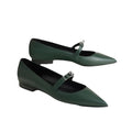 HERMÈS LIGHT BALLET FLAT GREEN