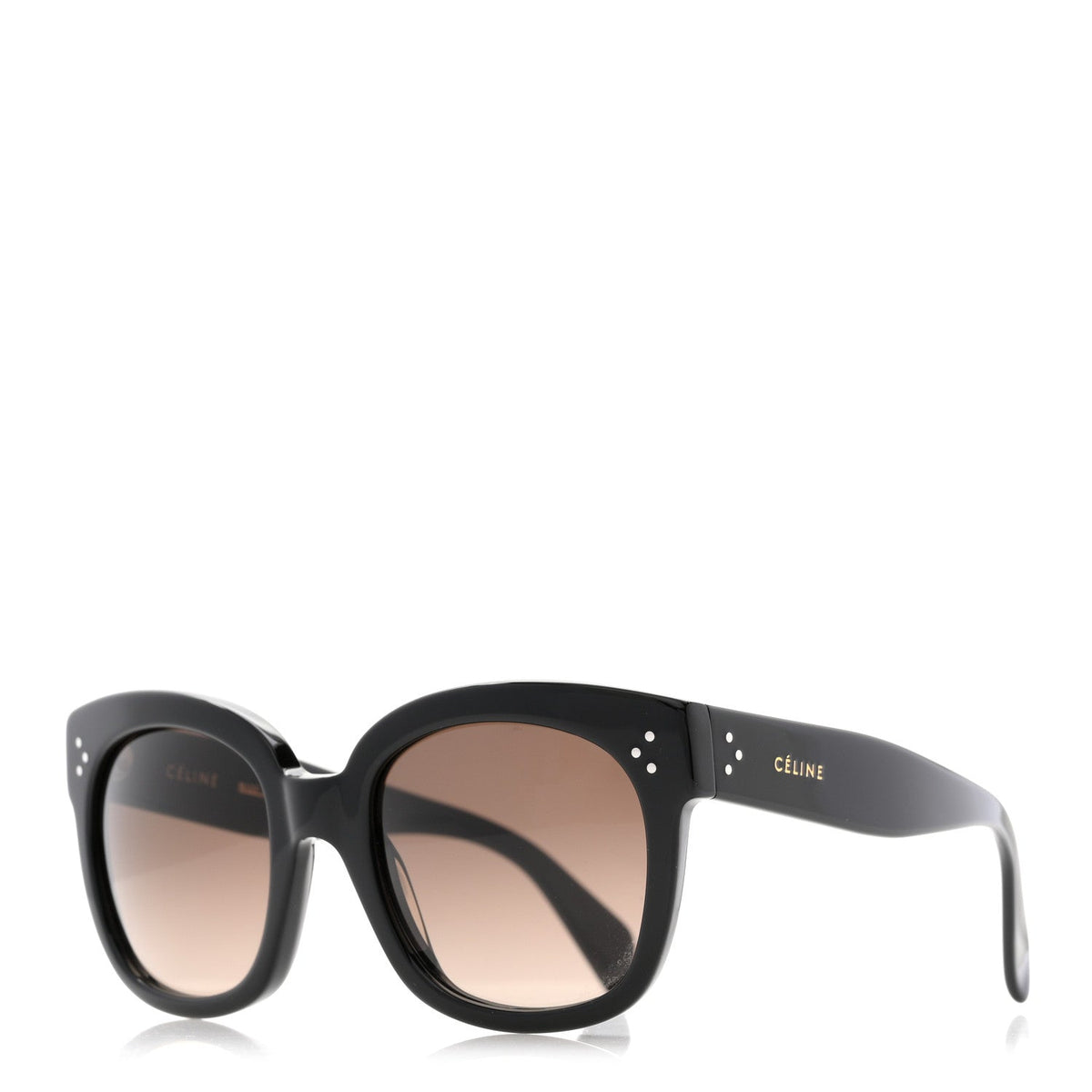Celine Square Sunglasses — Black – New Audrey CL 41805 S