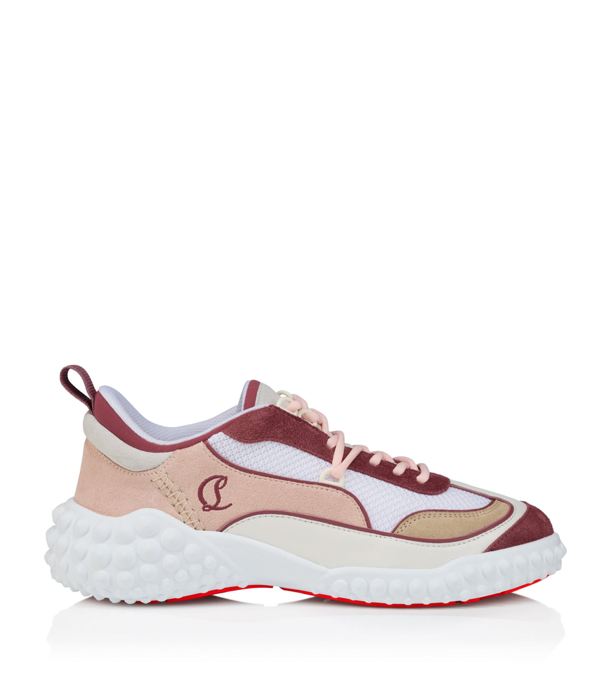 Christian Louboutin Mara Embroidered Sneakers – 13475