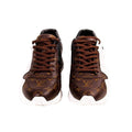 LOUIS VUITTON DENIM MONOGRAM RUN AWAY SNEAKER BROWN MONOGRAM