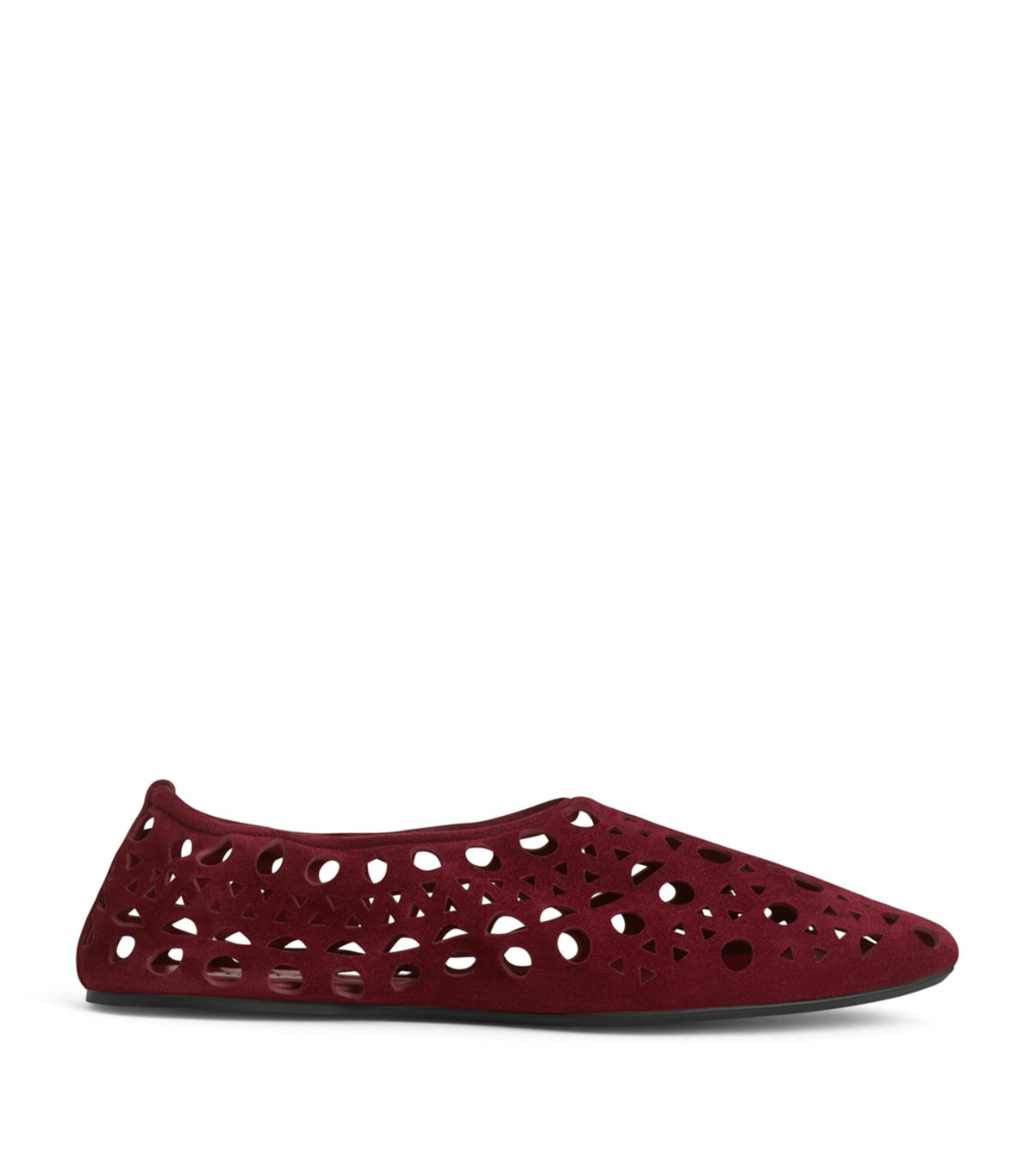 Alaïa Suede Vienne Ballet Flats – 09164