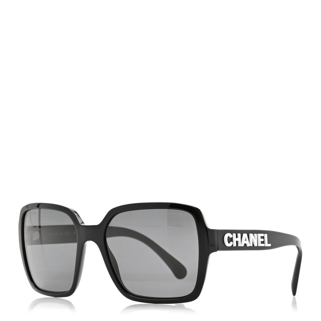 Chanel Square Sunglasses — Black – Acetate 5408