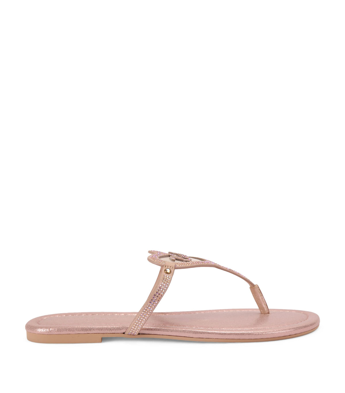 Kurt Geiger London Leather Heart T-Bar Sandals – 94443