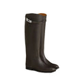HERMÈS JUMPING SUPPLE BOOT BEIGE DARK BROWN