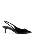 Prada Patent Leather Slingback Pumps 55