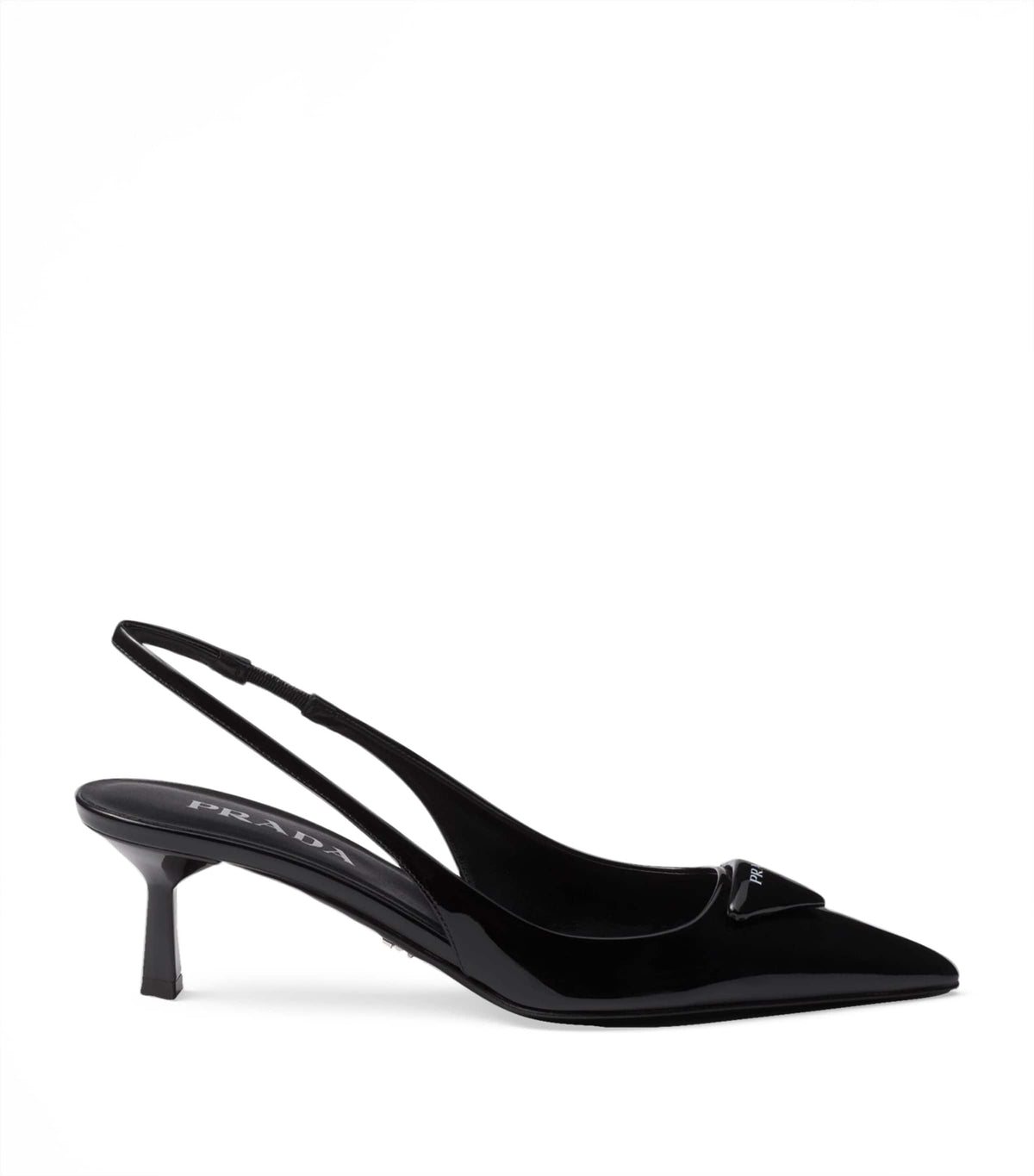 Prada Patent Leather Slingback Pumps 55