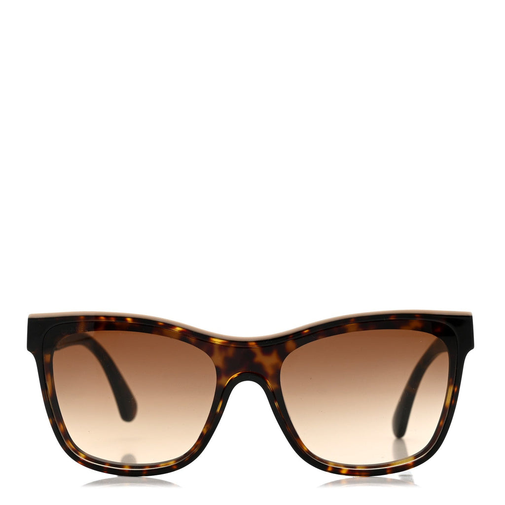 Chanel Square Sunglasses — Tortoise – Logo Shield 5418
