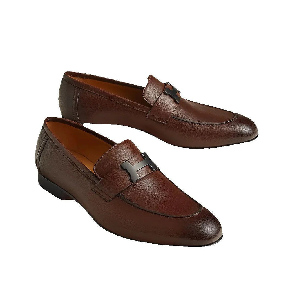 HERMÈS FAUBOURG LOAFER BROWN