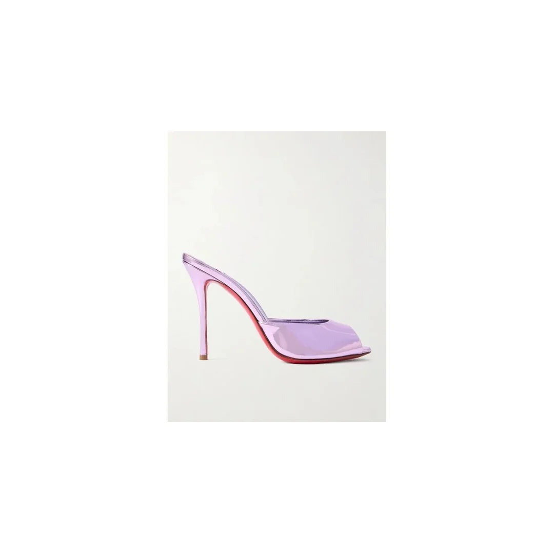CHRISTIAN LOUBOUTIN ME DOLLY BIANCO LILAC & PINK