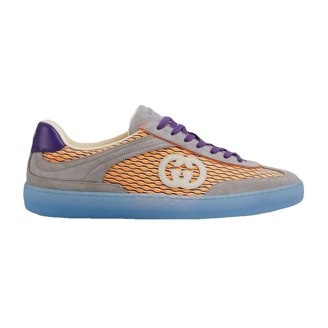 GUCCI G75 SNEAKER GREY & ORANGE