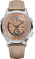 patek-philippe-complications-world-time-flyback-chronograph-stainless-steel-rose-opaline-dial-5935a-001