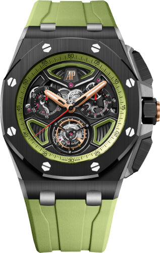 audemars-piguet-royal-oak-offshore-selfwinding-43mm-flying-tourbillon-chronograph-ceramic-black-green-dial-26622ce-oo-d062ca-01