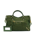 balenciaga-giant-city-bag-in-suede-green-ghw