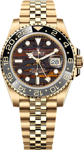 rolex-gmt-master-ii-40mm-yellow-gold-tiger-iron-dial-cerachrom-bezel-oyster-bracelet-126718grnr-2025