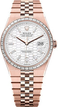 rolex-land-dweller-40-everose-gold-intense-white-honeycomb-motif-baguette-diamonds-set-dial-diamond-set-bezel-flat-jubilee-bracelet-127385tbr-2025
