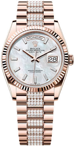 rolex-day-date-36-36mm-white-mop-diamond-set-dial-fluted-bezel-president-bracelet-128235-new-2024-model-1