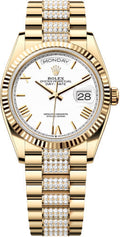 rolex-day-date-36-36mm-white-roman-dial-fluted-bezel-with-diamond-set-president-bracelet-128238-new-2024-model