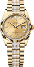 rolex-day-date-36-36mm-champagne-diamond-set-dial-fluted-bezel-with-diamond-set-president-bracelet-128238-new-2024-model
