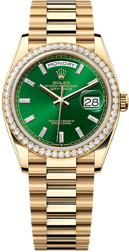 rolex-day-date-36-36mm-bright-green-diamond-set-dial-diamond-set-bezel-president-bracelet-128348rbr-new-2024-model