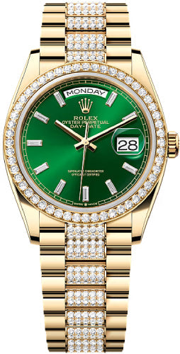 rolex-day-date-36-36mm-bright-green-diamond-set-dial-diamond-set-bezel-with-diamond-set-president-bracelet-128348rbr-new-2024-model