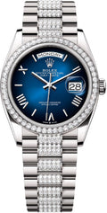 rolex-day-date-36-36mm-blue-ombre-roman-dial-diamond-set-bezel-with-diamond-set-president-bracelet-128349rbr-new-2024-model