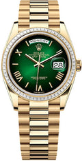 rolex-day-date-36-36mm-green-ombre-roman-dial-diamond-set-bezel-president-bracelet-128398tbr-new-2024-model